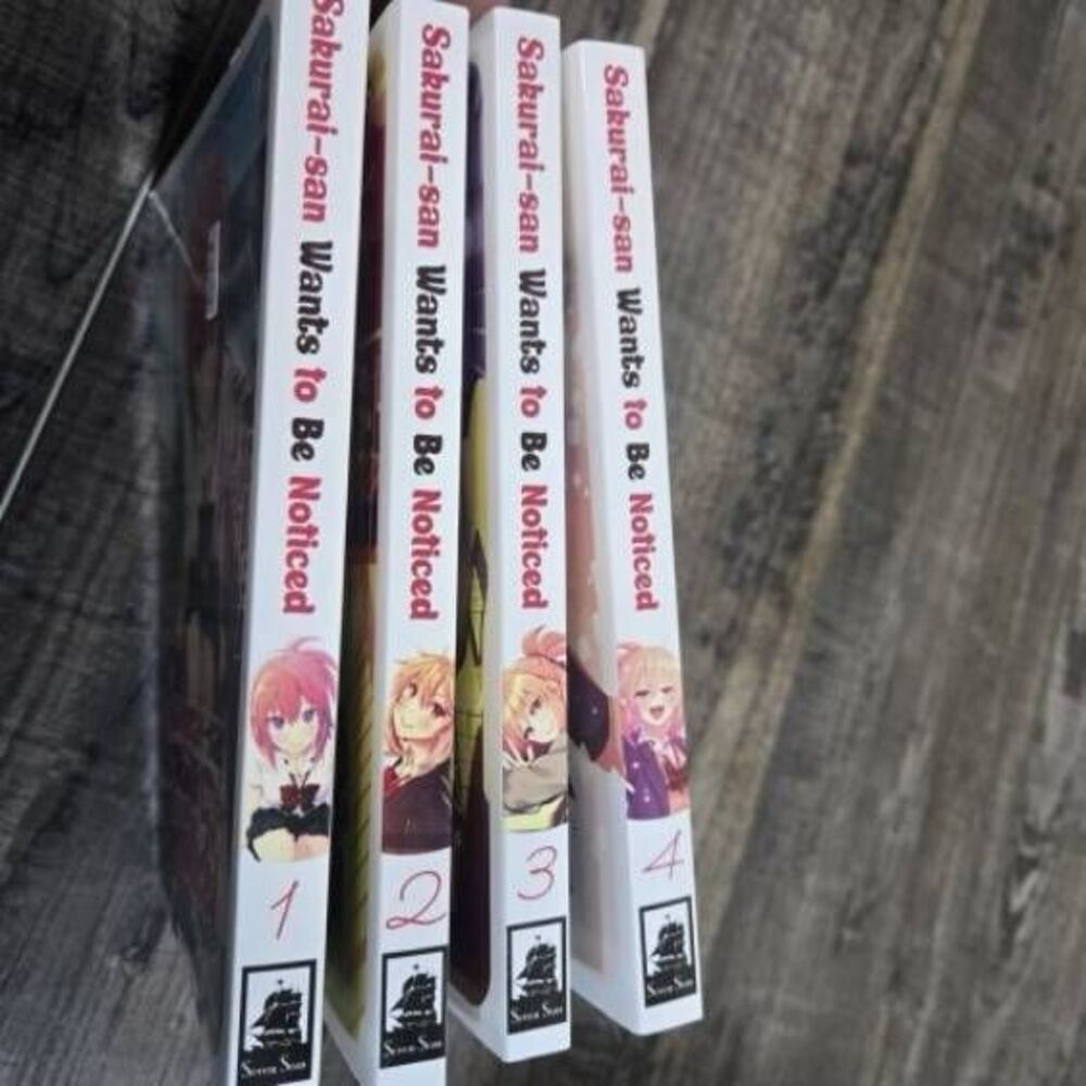 Draft ListingSakurai-san Wants To Be Noticed #1-4 by Akinosora English Manga